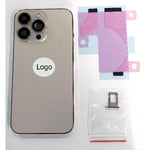 Tapa trasera o tapa bateria dorada para iPhone 13 Pro A2636 mas marco central y componentes Remanufacturada Grado A