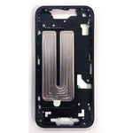 Carcasa o marco central negro para iPhone 16E A3410 con botones laterales