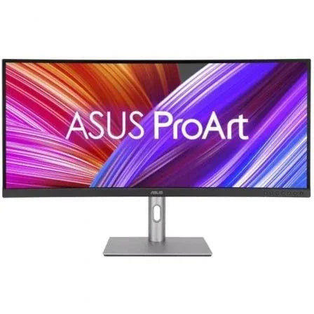 Monitor Profesional Asus ProArt Display PA34VCNV 34"/ UWQHD/ Multimedia/ Regulable en altura/ Negro y Plata - PixelPlaza