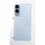 Tapa trasera o tapa bateria azul para Samsung Galaxy S25 Edge 5G S937B con cubierta de camara