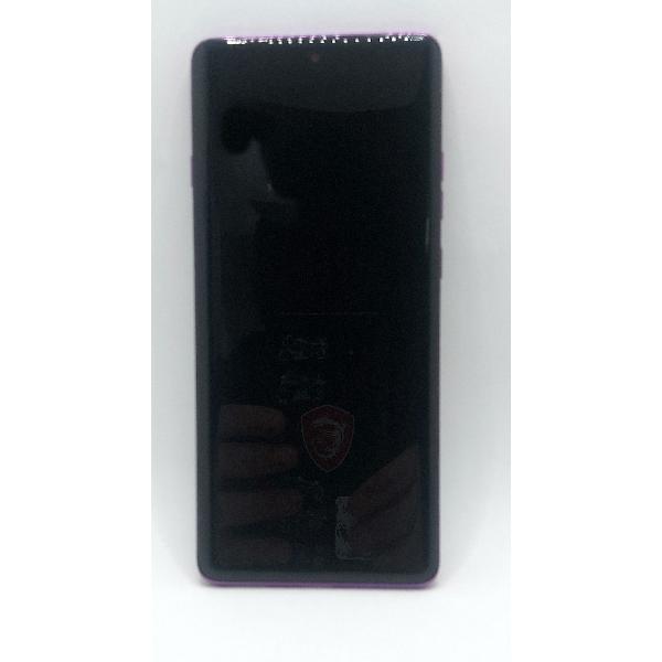 Pantalla lcd para Motorola Edge 60 Pro 5G mas tactil negro con marco morado calidad premium