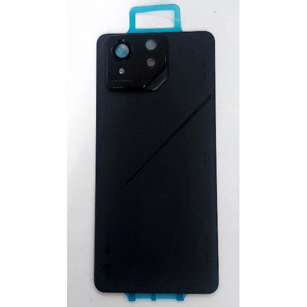 Tapa trasera o tapa bateria negra para Asus ROG Phone 8 Pro 5G con cubierta de camara