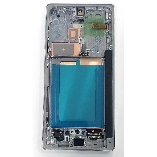 Pantalla lcd para Samsung Galaxy S25 Ultra 5G mas tactil negro con marco plata calidad premium