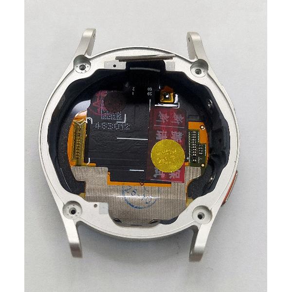 Pantalla lcd para Samsung Galaxy Watch 7 L300 L305 40mm mas tactil negro con marco plata calidad premium