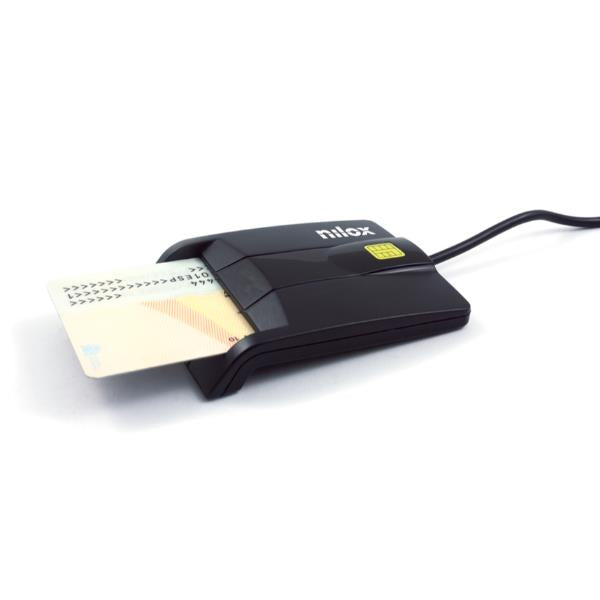 Lector dni electronico nilox negro