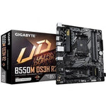 Placa Base Gigabyte B550M DS3H R2 Socket AM4/ DDR4/ PCIe 4.0/ Micro ATX - PixelPlaza