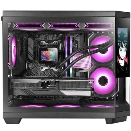 Caja Gaming Minitorre Mars Gaming MC-3TCORELCDM - PixelPlaza