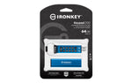Memoria USB 3.2 Kingston 64GB ironkey keypad 200