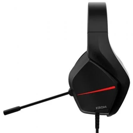 Auriculares Gaming con Micrófono Krom Kopa Move/ Jack 3.5/ Negros - PixelPlaza