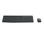 Teclado + mouse Logitech mk235 inalámbrico ingles internacional