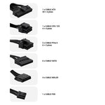 Fuente de alimentacion Coolbox gaming deeppower 800w 80 plus bronze - 14 cm - full range