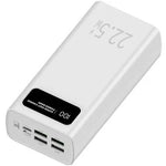 Powerbank 30000mAh Leotec LEPOW30W22W/ 22.5W/ Blanca - PixelPlaza