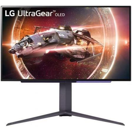 Monitor Gaming LG UltraGear 27GS95QE-B 27"/ QHD/ 0.03ms/ 240Hz/ OLED/ Regulable en altura/ Negro - PixelPlaza