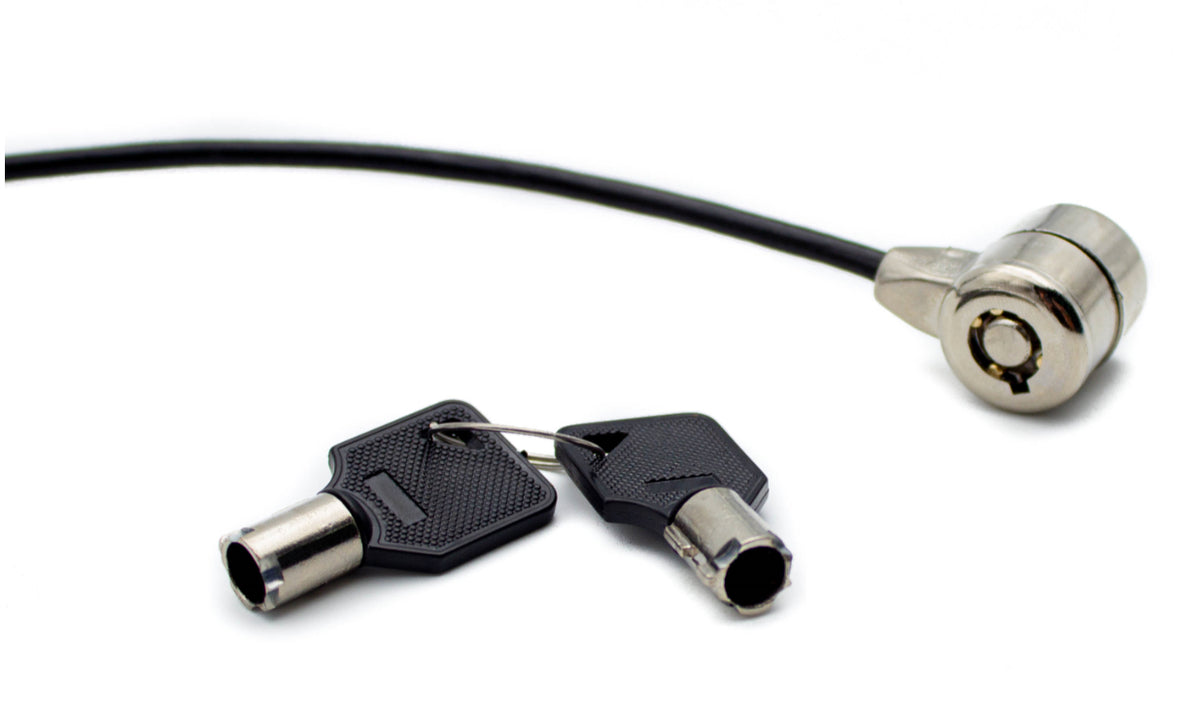 Cable seguridad para portátil Nilox con llave 1.8m