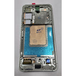 Pantalla lcd para Samsung Galaxy S24 S921 mas tactil negro con marco verde version Europea compatible Oled