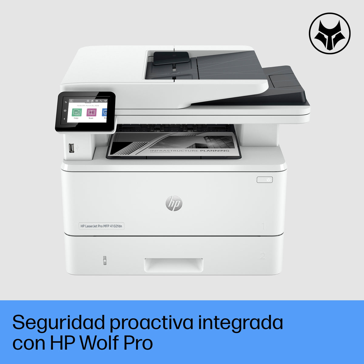 Multifuncion laser Hp laserjet pro 4102fdn monocromo duplex