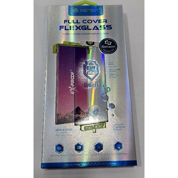 Protector cristal templado Hybrid Flexible Bestsuit 5D negro Hot Bending para Samsung Galaxy S23 FE