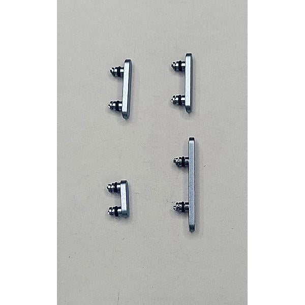 Set de botones laterales azules para iPhone 17 A3258 calidad premium