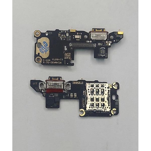 Flex puerto de carga mas lector sim y microfono para Xiaomi Poco F7 Pro 5G compatible