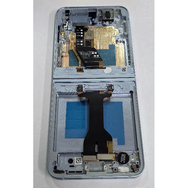Pantalla para Samsung Galaxy Z Flip 6 5G SM-F741 tactil negro marco azul ensamblado GH82-35014C Service Pack