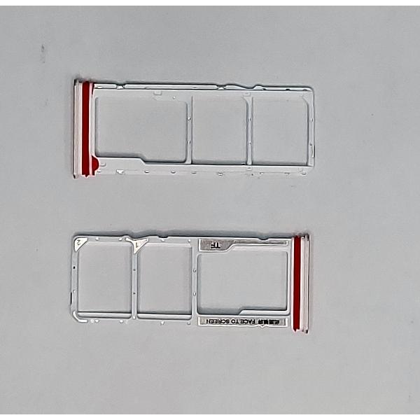 Soporte o bandeja sim rosa Dual sim para Xiaomi Redmi 15C Poco C85 Redmi 15C 5G calidad premium