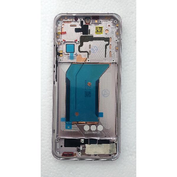 Pantalla lcd para Xiaomi 14 mas tactil negro con marco rosa compatible Oled