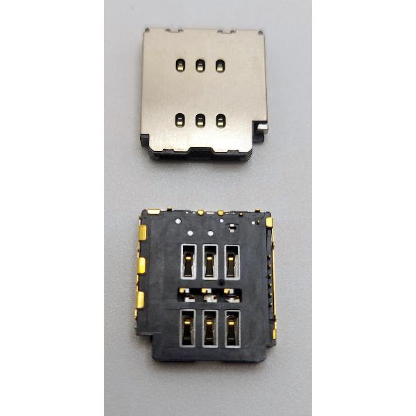 Lector sim Dual sim para iPhone 15 Pro A2848 A3101 A3102 A3104 15 Pro Max A2849 A3106 A3105 A3108 calidad premium