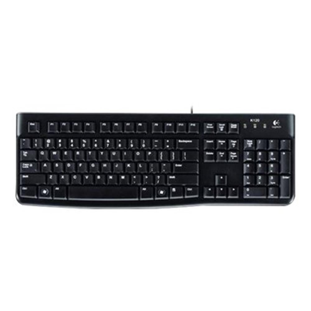 Teclado Logitech k120 usb negro aleman