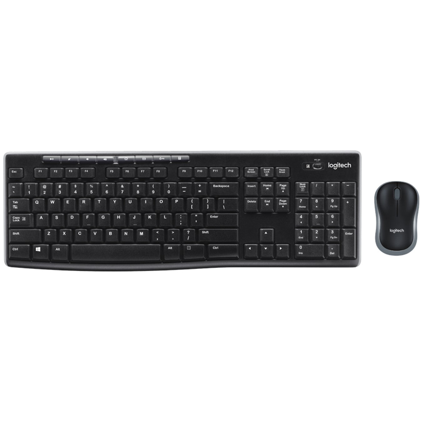 Teclado + mouse Logitech mk270 wireless inalambrcio frances