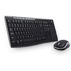 Teclado + mouse logitech mk270 optico