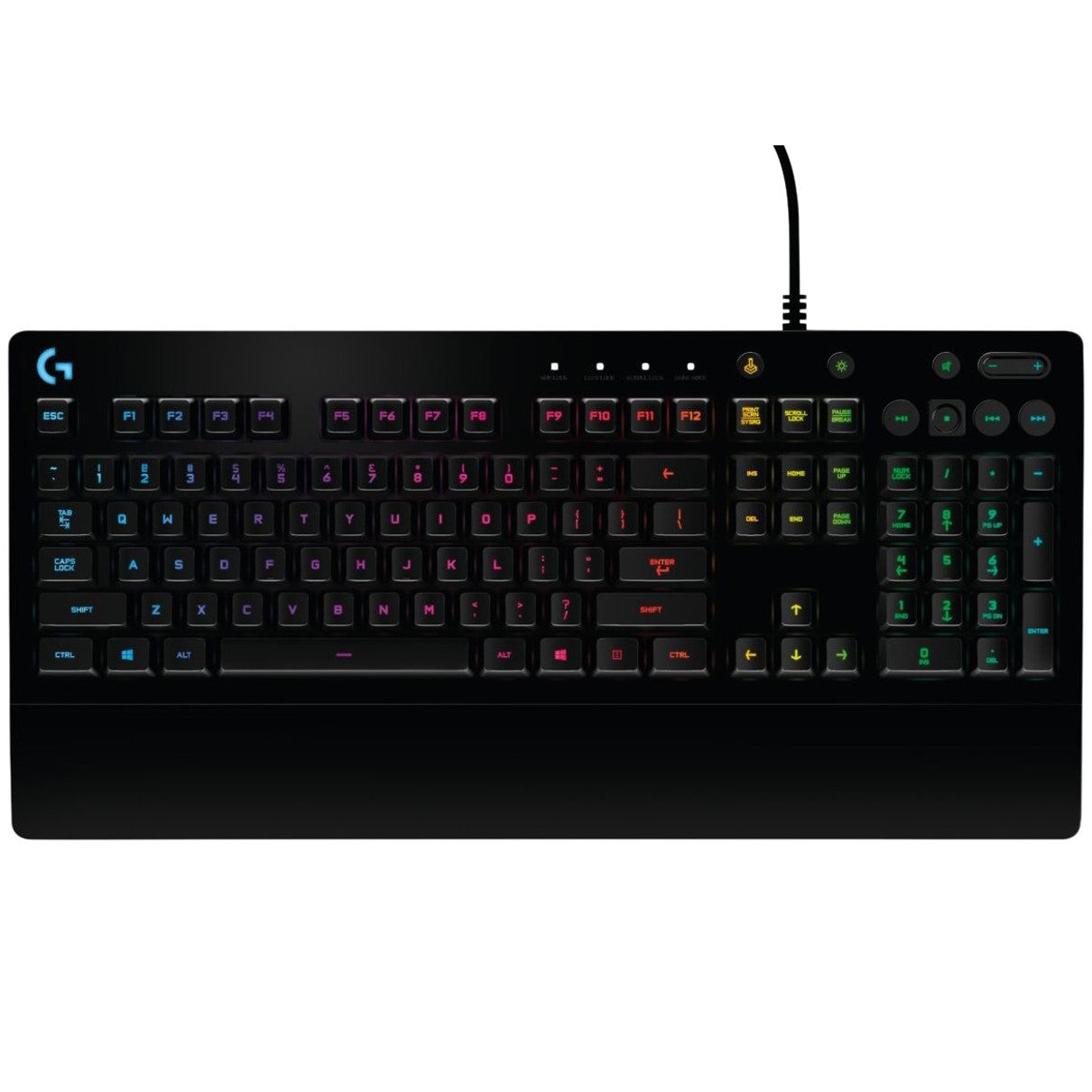 Teclado Logitech g213 gaming con iluminación