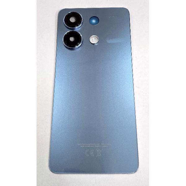 Tapa trasera o tapa bateria azul para Xiaomi Redmi Note 13 4G con cubierta de camara