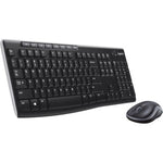 Teclado + mouse Logitech mk270 wireless inalambrico ingles uk