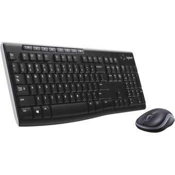 Teclado + mouse Logitech mk270 wireless inalambrico ingles uk