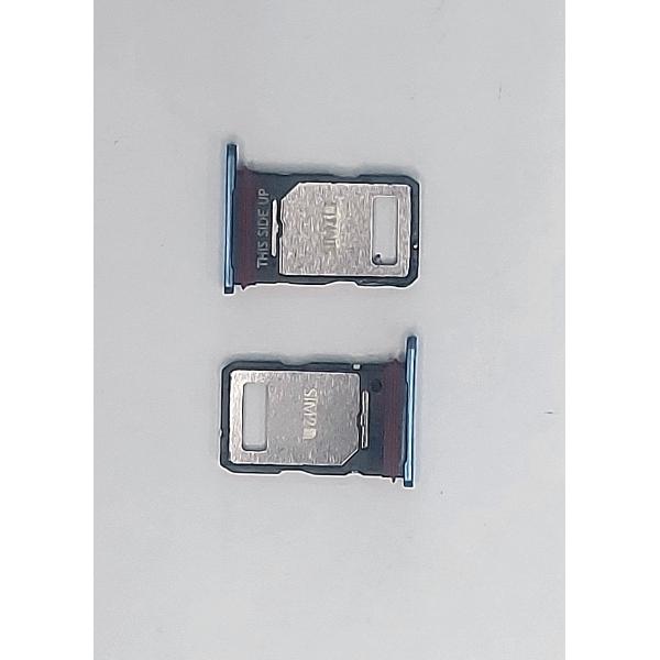 Soporte o bandeja sim azul oscuro para Motorola Moto G96 5G calidad premium