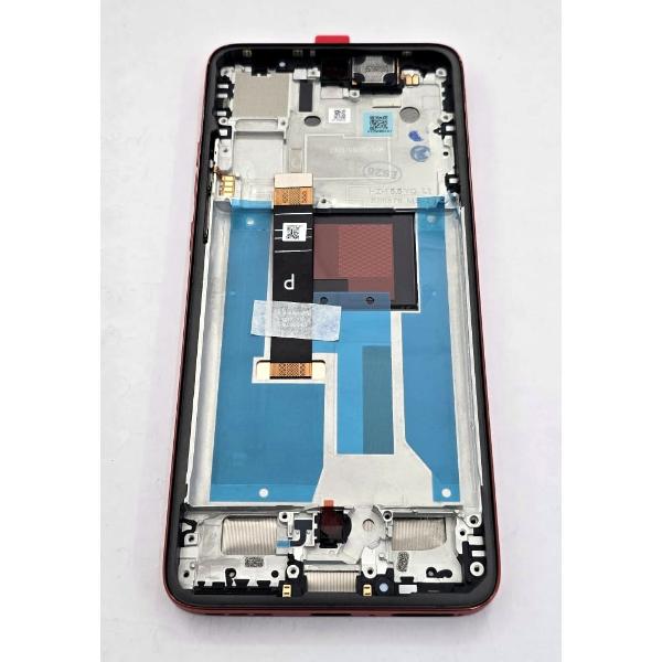 Pantalla para Motorola Edge 60 Neo mas tactil negro con marco naranja 5D68C31439 Service Pack