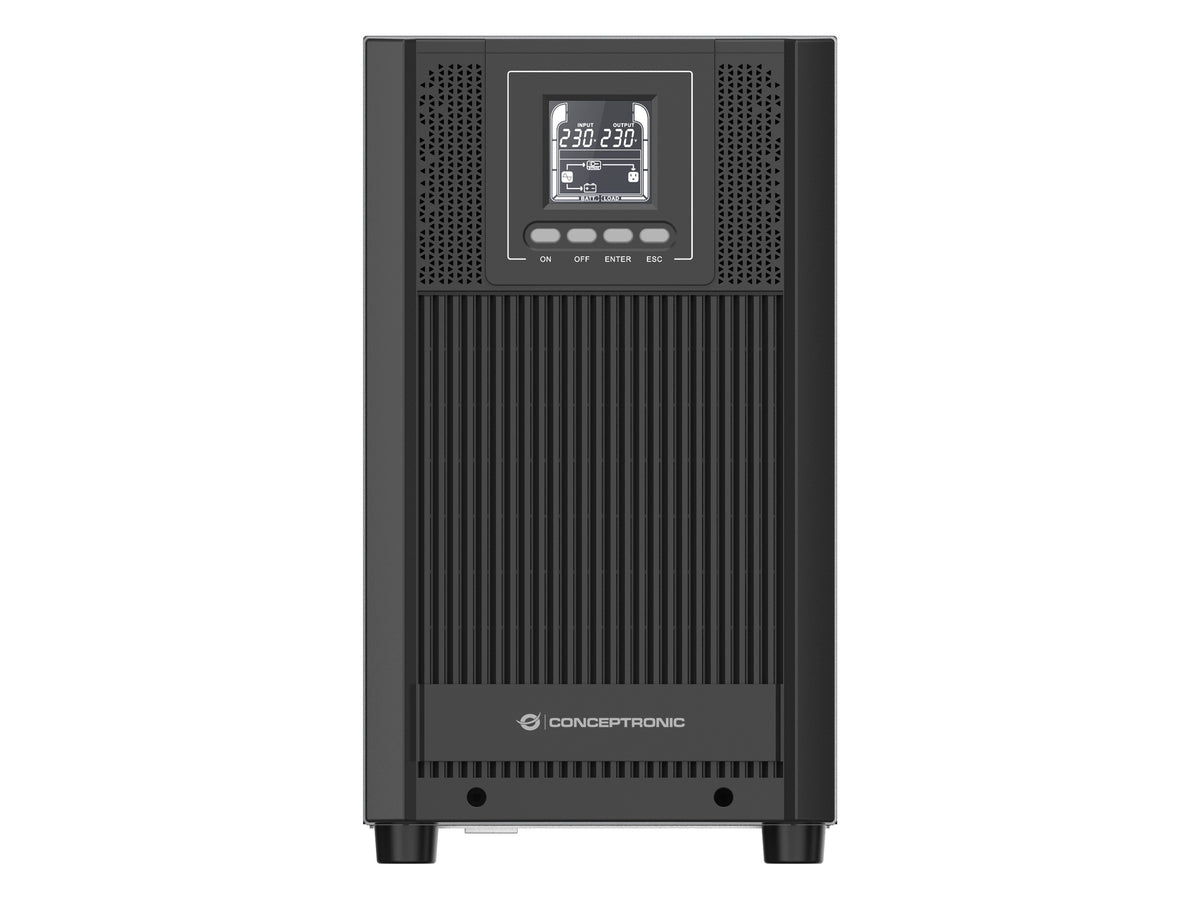 Sai Conceptronic zeus52es3k 3000va 2700w online torre 4xshucko hid USB rs232 epo