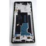 Pantalla para Motorola Edge 50 Fusion 5G XT2429 mas tactil negro con marco verde compatible TFT
