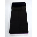 Pantalla para Motorola Moto G96 5G mas tactil negro con marco rosa compatible TFT