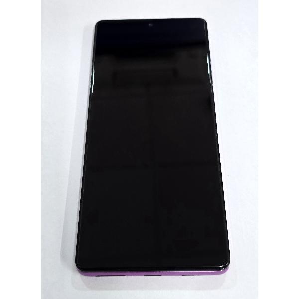 Pantalla para Motorola Moto G96 5G mas tactil negro con marco rosa compatible TFT