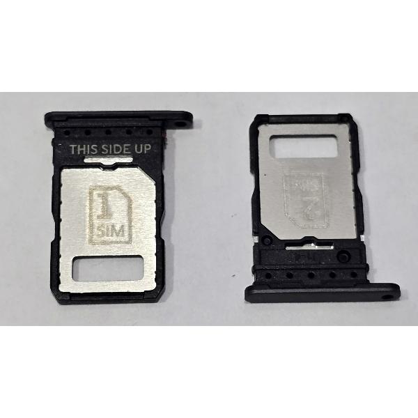 Soporte o bandeja sim gris Dual sim para Motorola Edge 60 Pro 5G calidad premium
