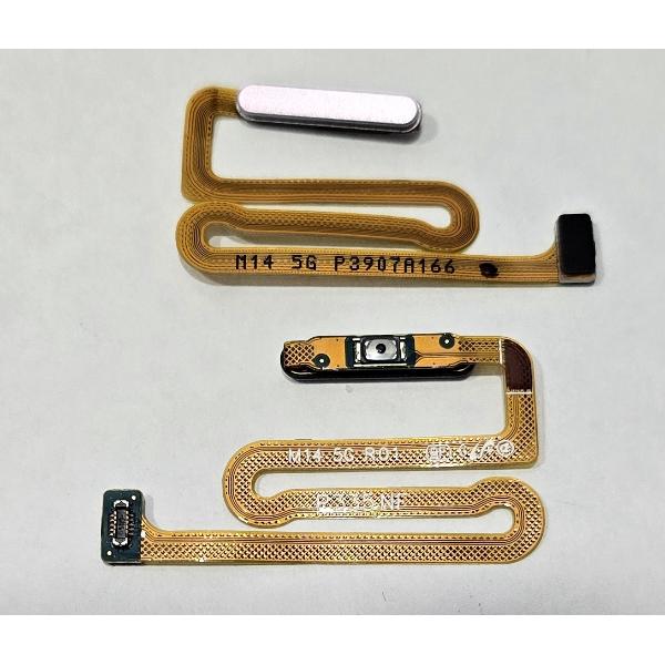 Flex sensor de huella plata para Samsung Galaxy M14 5G M146B calidad premium