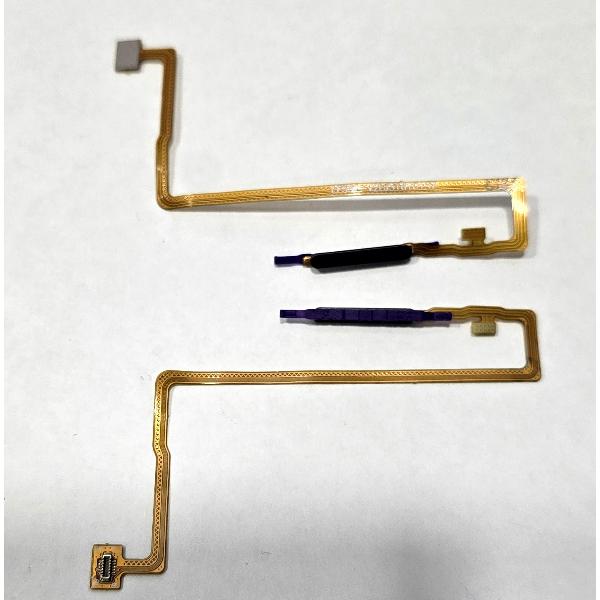 Flex sensor de huella negro para Honor X6C calidad premium