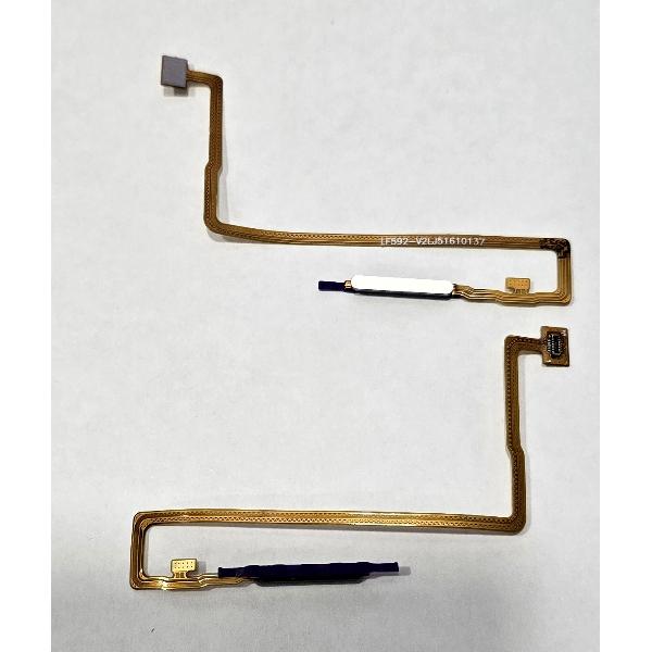 Flex sensor de huella blanco para Honor X6C calidad premium