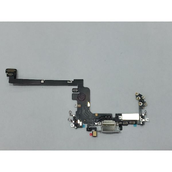 Flex puerto de carga plata para iPhone 17 Pro A3256 version Europea calidad premium