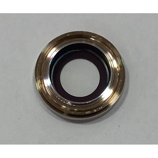 Cristal de camara para iPhone Air A3260 con cubierta dorada calidad premium