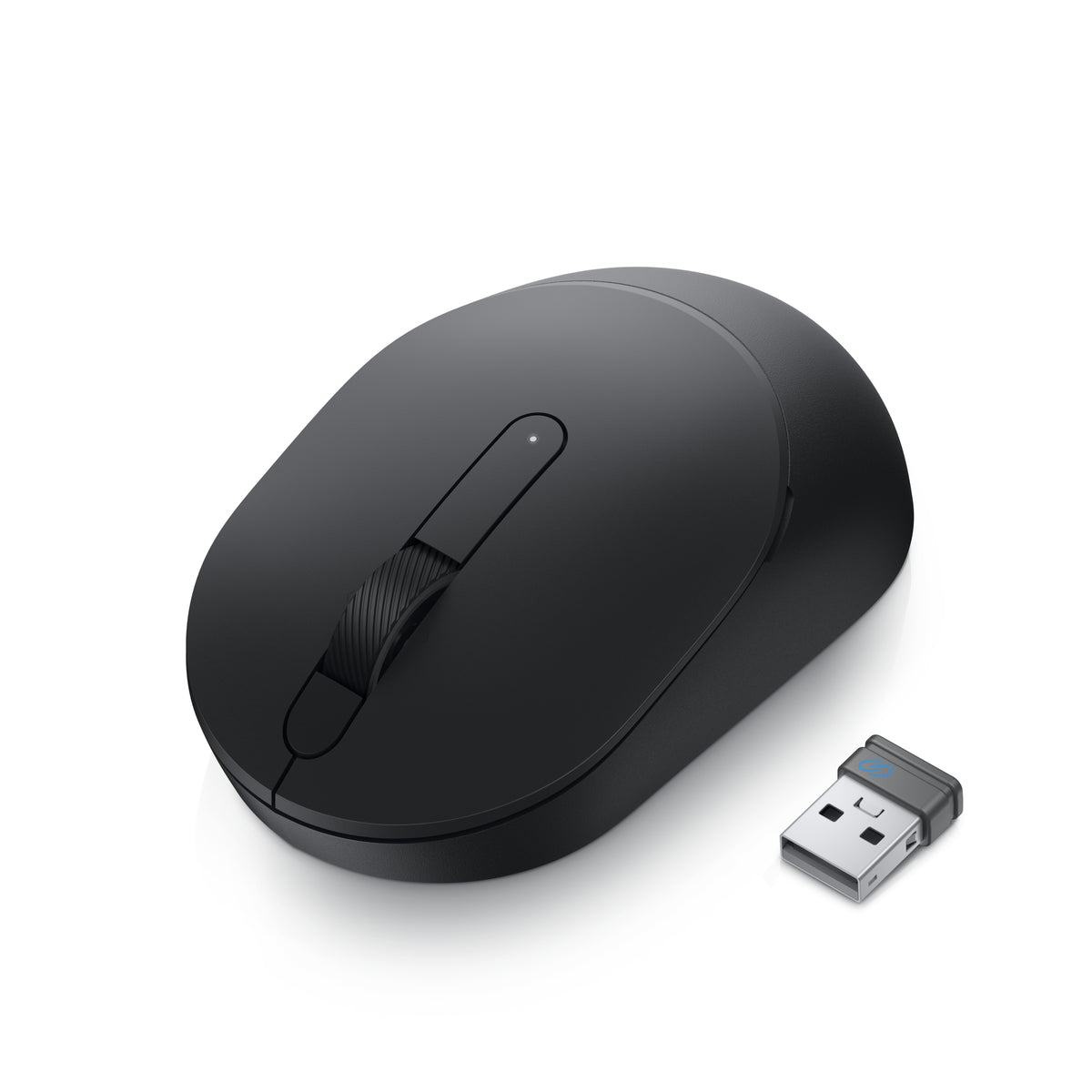 Mouse raton Dell ms3320w optico 3 botones 1600ppp wireless inalambrico negro