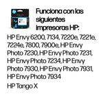 Cartucho de Tinta Original HP nş303/ Negro