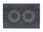 Base refrigeración Conceptronic para portátiles 2 ventiladores 125mm hasta 17 pulgadas