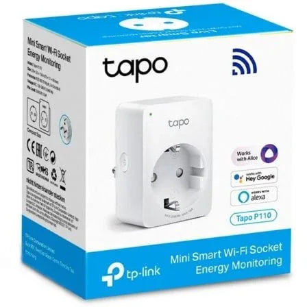 Enchufe WiFi Inteligente TP-Link Tapo P110 - PixelPlaza